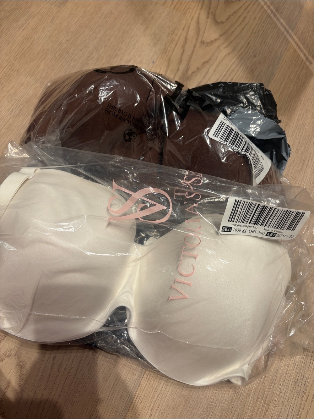 Bras in package